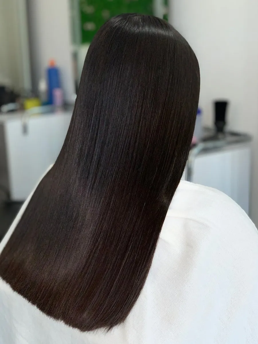 Cabello tratado en Salon Deluxe, Cumaná